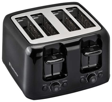 4 slice wide slot toaster.